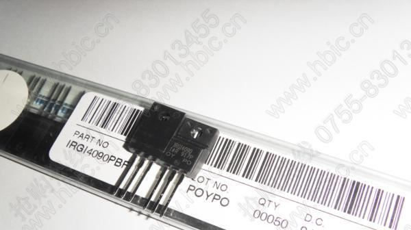 全新原装IRGI4090PBF(PDP TRENCH IGBT) 21A 300V 34W N沟
