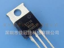 BT136-600D双向可控硅
