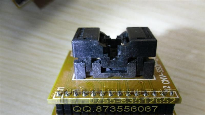 优势供应各类IC烧录座TSSOP-24 TSSOP24测试座原装现货