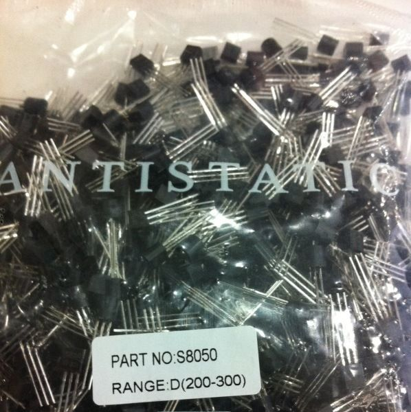 三极管 S8050 8050 TO92 直插 全新现货