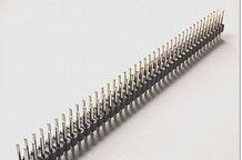 双排排针 2.0mm间距 2*40  双排插针 直插 直针