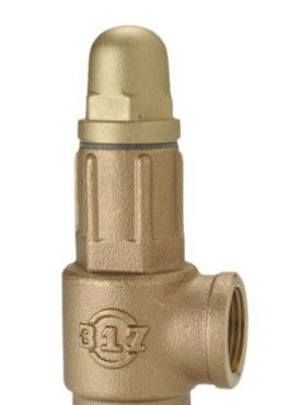 供应进口台湾317黄铜安全阀 317气体蒸汽泄压阀SV-B27