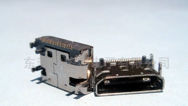 广东东莞深圳厂销MINIHDMI19P母鍍镍贴式连接器HDMI   连接器