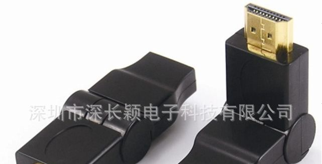 供应HDMI 母对HDMI 母 90°转接头 HDMI F/F