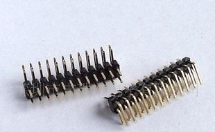 2.0排针双排90度