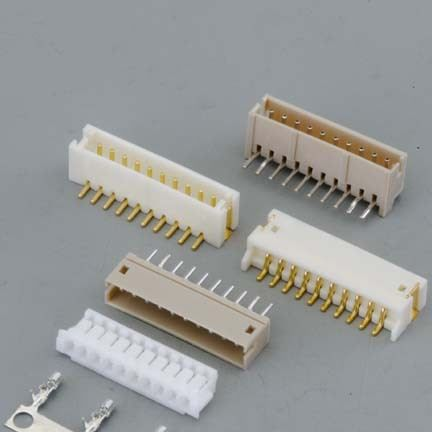 现货供应:线端公头IDC/215083 间距1.27 红色电子连接器