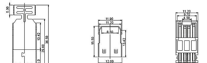 供应USB-连接器插座 USB插口