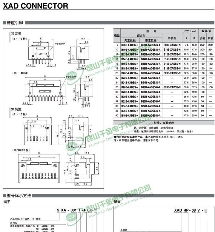 Jst Housing Xap V