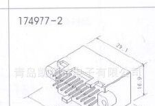 原装进口连接器/接插件 TE   174977-2