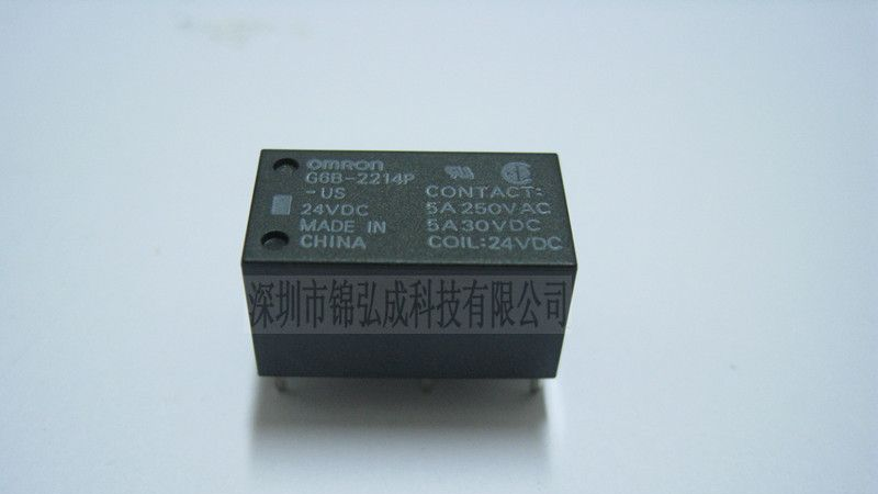 供应欧姆龙继电器G6B-2214P-US-24V