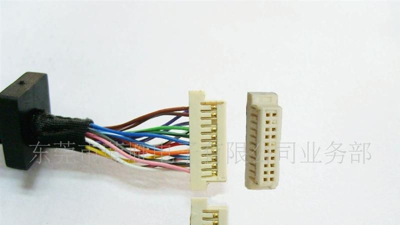 MOLEX2.54 molex70066带飞机头胶壳端子针座连接器