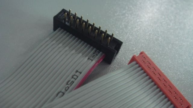 供应：1.27红色IDC/DIP 间距1.27  215570 电子连接器 IDC1.27