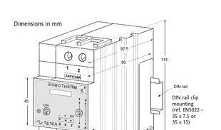 供应EUROTHERM欧陆 TE10A TE10S 可控硅 固态继电器 调功器 SCR