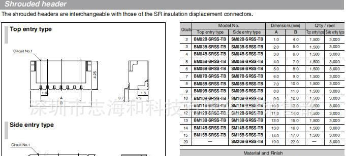 供应JST连接器 SHR-02V-S-B
