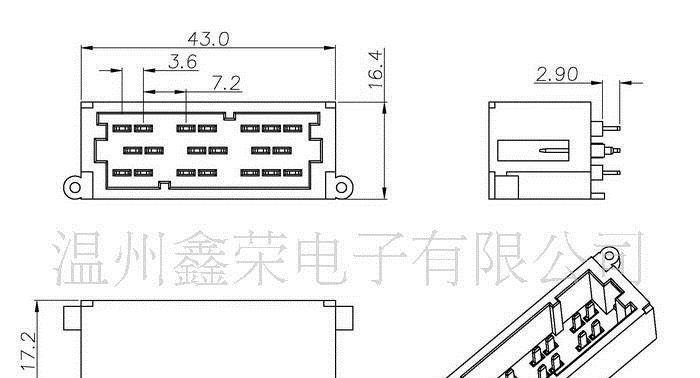 供应汽车连接器、汽车连接器插座、汽车接插件