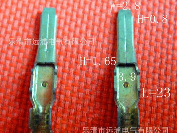 供应非标端子DJ611-S6.3X4