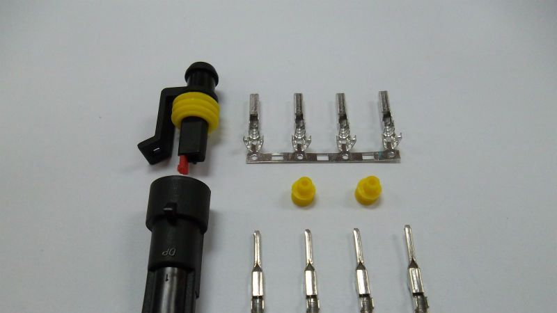 DJ7011-1.5-11/21(汽车摩托车HID氙气灯连接器)