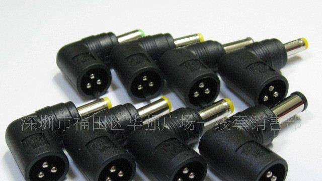 厂家直销 高品质笔记本电源智能可变压M9-M12转接头