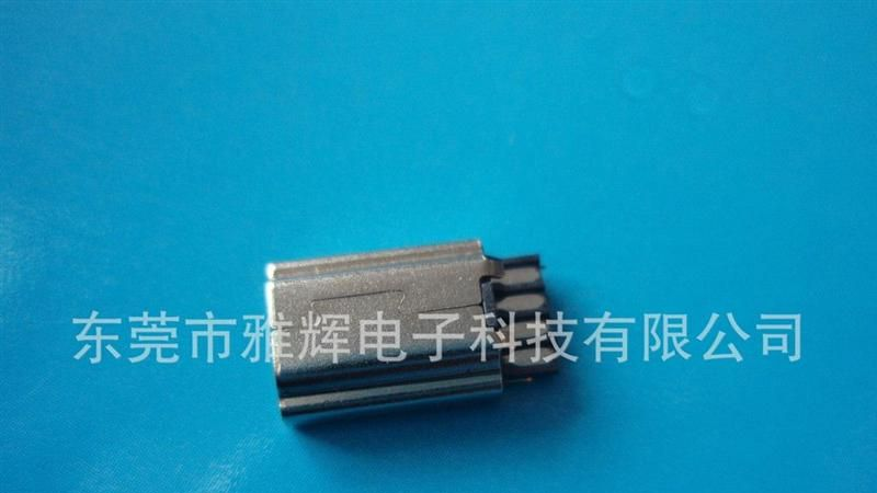 MINI USB 5pin 公头 焊线式 连接器