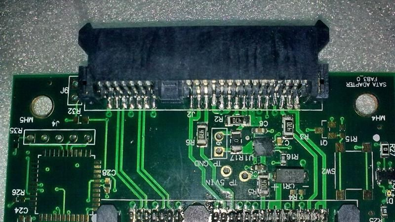 富扬SATA7+15P母座板上 H=5.6  SMT 电脑连接器