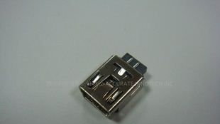 厂家直销MINI USB 5PIN 焊线式母座/连接器/V3手机母座/手机SOCKE