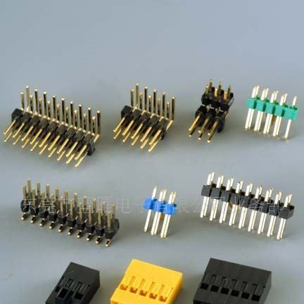 厂家直销MOLEX5557/5566彩色90度.180度单排.双排针座