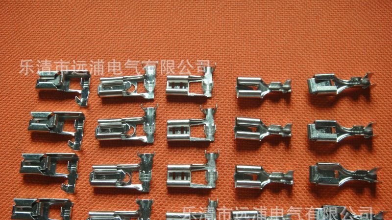 厂家直销 接插件6.3带锁 端子6.3带锁 连接器6.3带锁 （图）
