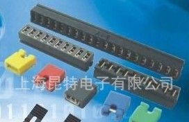 供应2.0/2.54mm开/闭口短路帽,跳线帽、排针帽、短路块