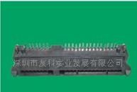 供应SATA连接器，SATA7+15P板下SMT，H=4.2