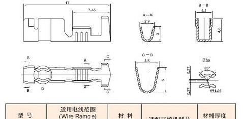 供应连接器/端子 冰箱压缩机端子（LG型）