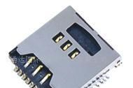 二合一卡座连接器端子TF+SIM ，2IN1 CARD PUSH，LED，决对工厂