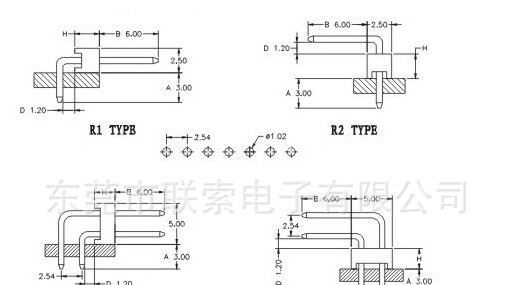 供应：2.54单排双排 排针排母