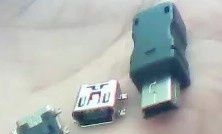 供应USB MINI5P V3短路短体手机连接器
