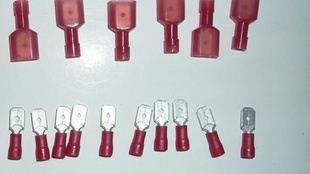 【厂家直销】公预绝缘冷压端子接头，公绝缘铜接线端子