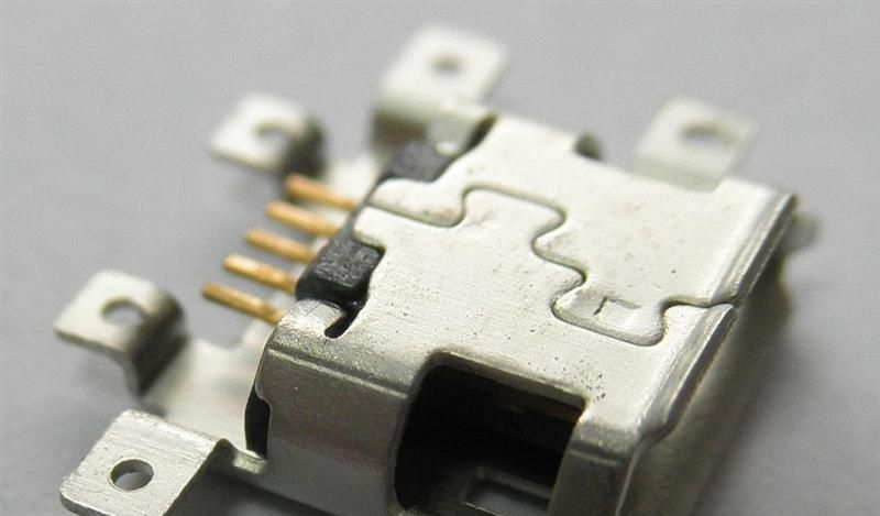 Micro USB 5pin破板 手机连接器