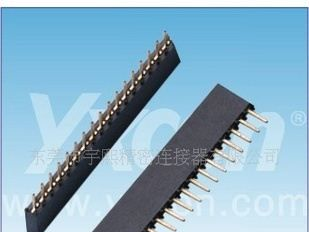 2.0mm 排母 单排 180度 Y端