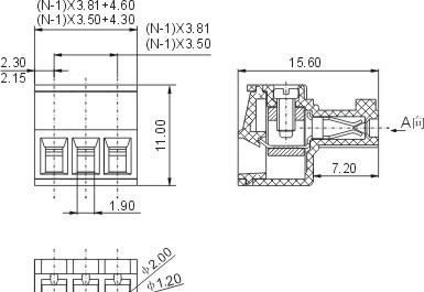 插座/插头/母座端子/ 门禁控制器端子座