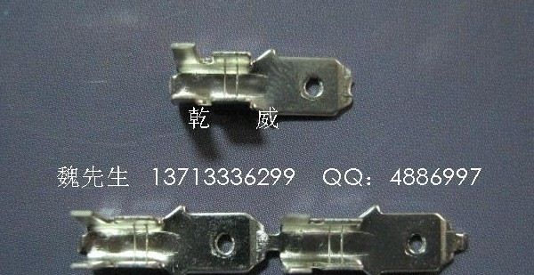 187单边旗插端子、4.8单包旗型端子、187端子生产商