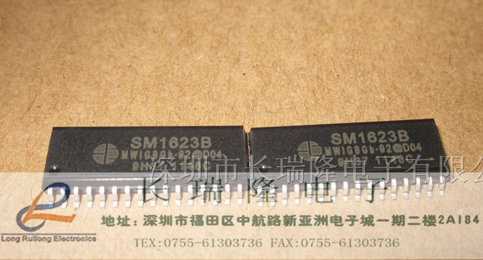 供应显示面板LED驱动芯片 SM1623B