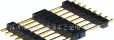2.54mm 塑高2.54mm 180°DIP. 四塑 单排排针