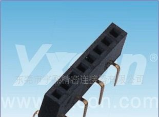 2.0mm排母 单排 蜈蚣脚 正/反脚位（单边脚）