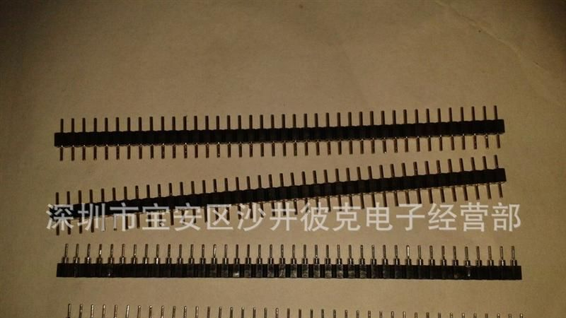 LED灯条电源连接端子/圆P排针,排母