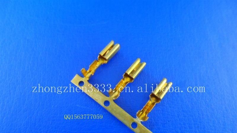 2.8接插片 2.8插簧 2.8汽车连接器 间距2.8mm连接胶壳