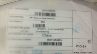 全新原装，现货热卖，0679100002　MOLEX连接器