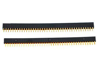 供应CQ1018-2.0mm(0.079")单，双排母座（直）    排针 排母