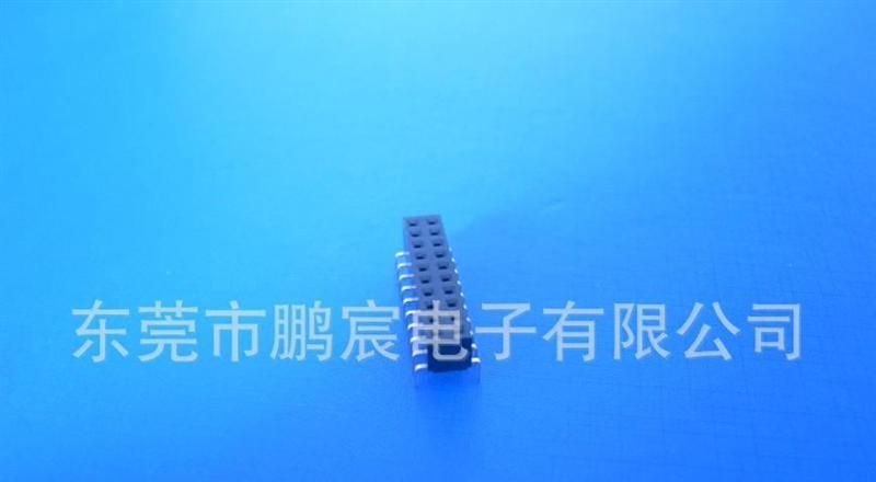 ［厂家直销］蜈蚣脚排母2.54/2*10P H：5.0 W：5.08/7.62 U型 DIP