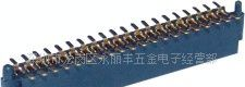 1.27mm 塑高4.3mm (带大小定位柱） SMT 双排排母.适用于点读机