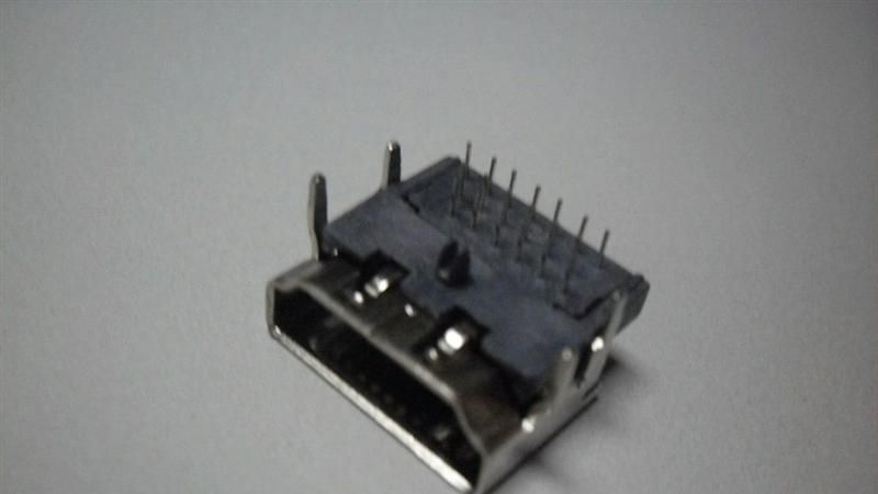 供应HDMI 19P DIP 三排 母头(图)