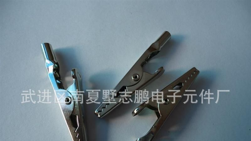 厂家供应大小带护套鳄鱼夹,环保鳄鱼夹子，护套夹子,电瓶夹子
