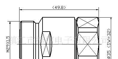 DIN-K7/8射频连接器  DINF-7/8    DF-7/8